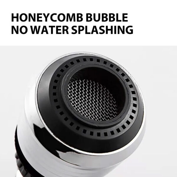 Kitchen Faucet BubblerWater Saving Pressure Filter Tap 360 Rotate Shower Head Filter Bathroom Accessories Nozzles Pressurized Filter For Kitchen - Image 5