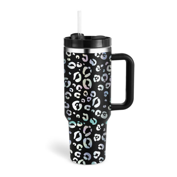 40oz Straw Coffee Mug With Handle Portable Car Stainless Steel Water Bottle Large Capacity Travel Bisphenol A Free Mug - Image 10