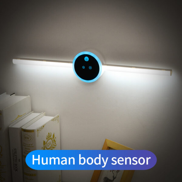 Smart Cabinet Light Clock Timing Sensor Light Removable LED Wardrobe Light Human Body Sensor Light - Image 4